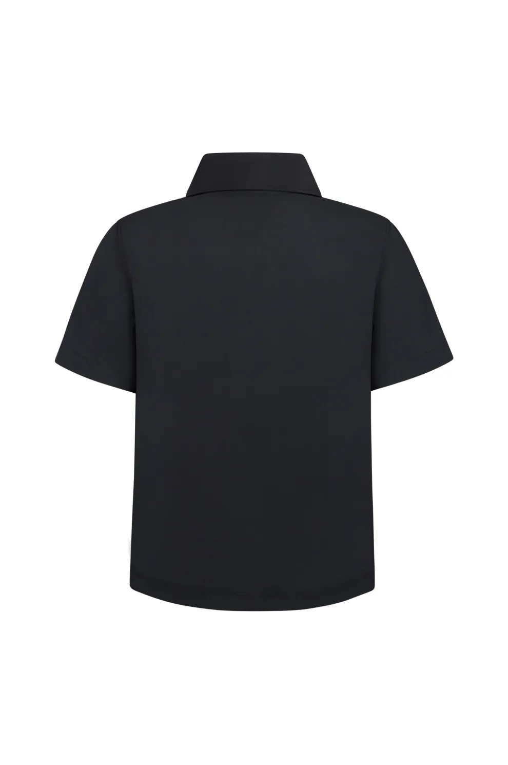 MASSIMO, 1/1-Arm Herren Overshirt, gewebt - black